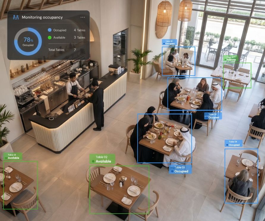 Live table occupancy